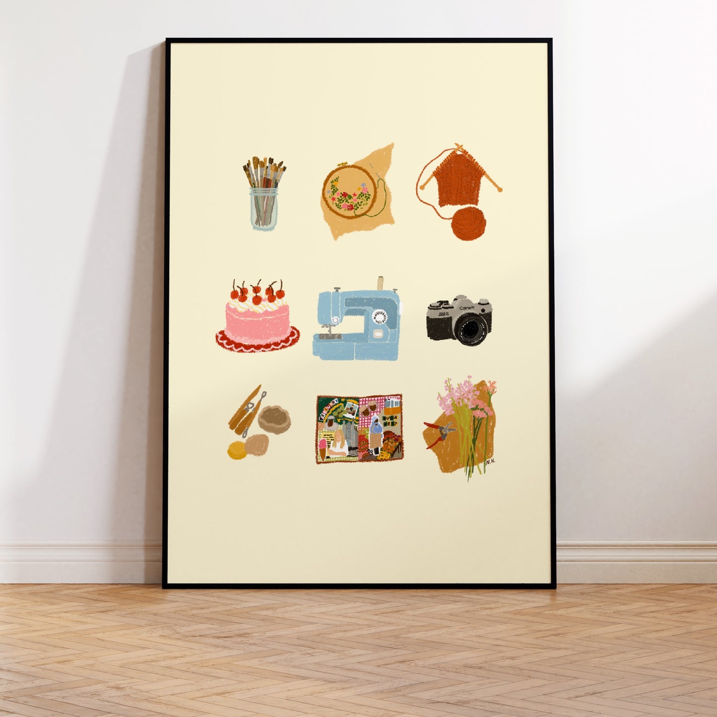 The Crafty Little Things Print