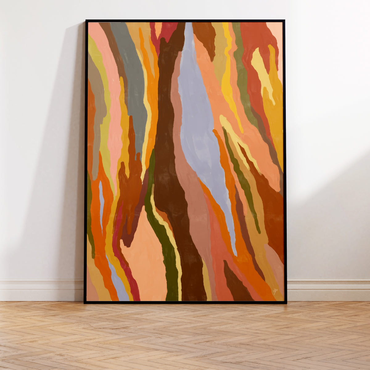 The Eucalyptus Tree Print