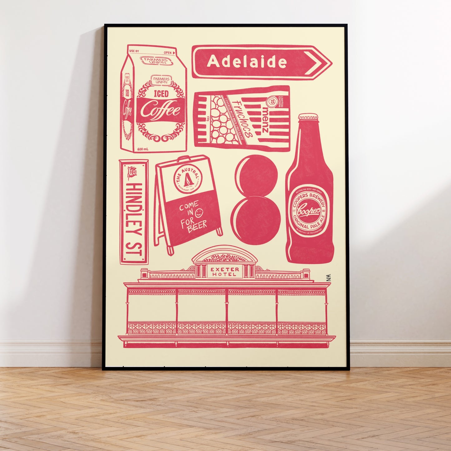 The Adelaide Icons Print