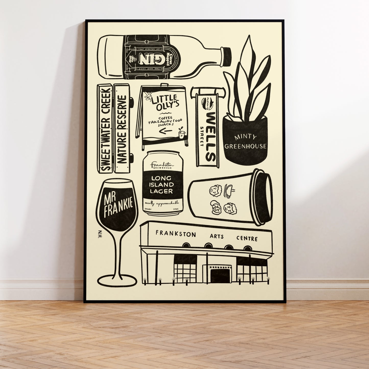 The Frankston Icons Print