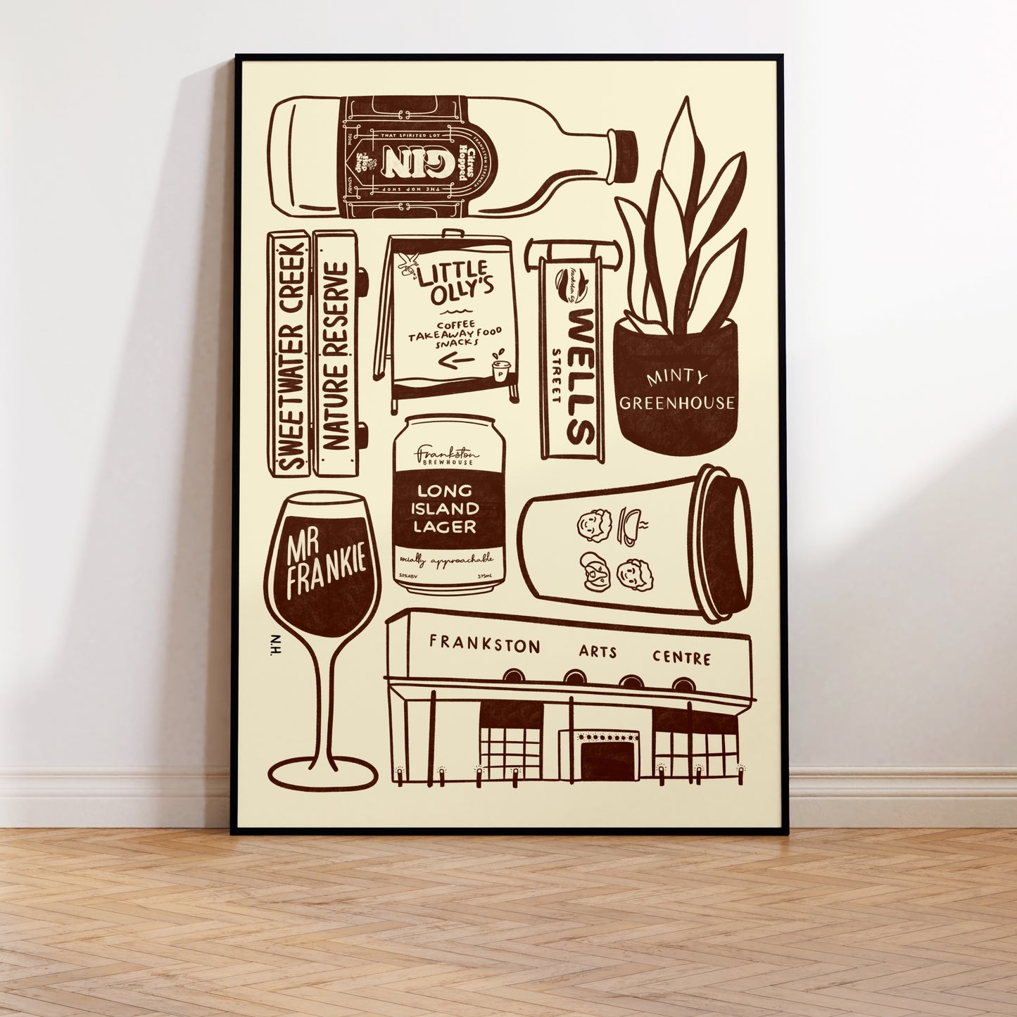 The Frankston Icons Print