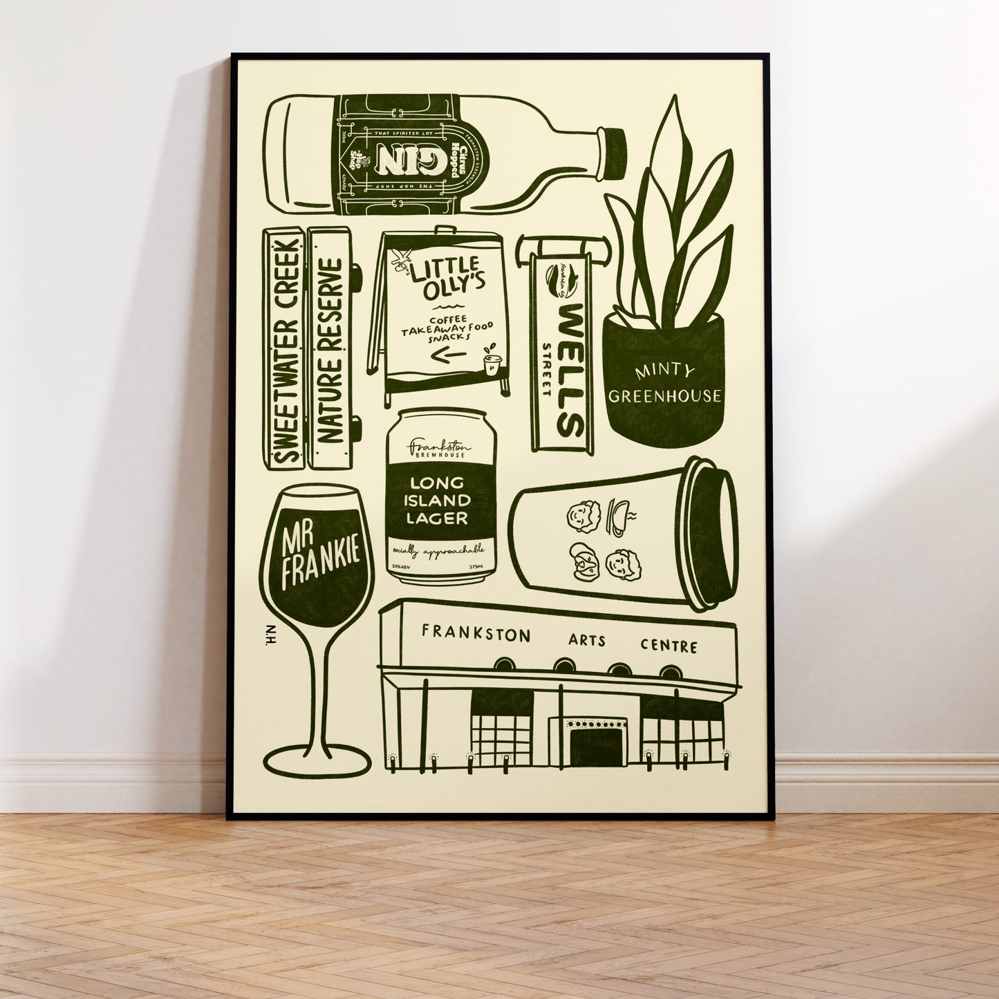 The Frankston Icons Print