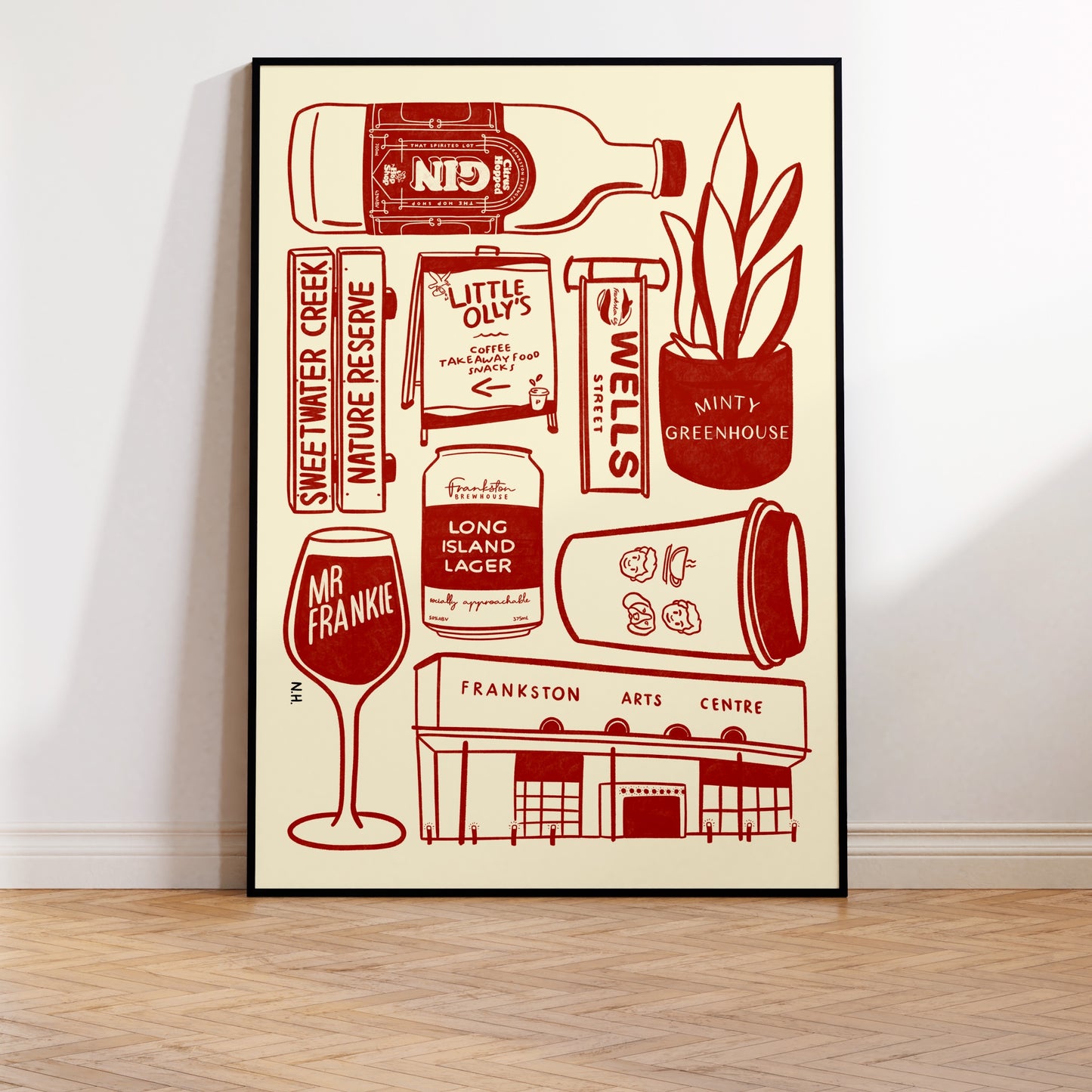 The Frankston Icons Print