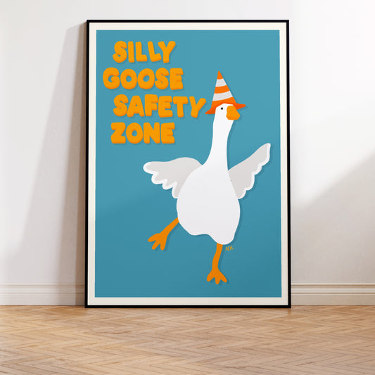 The Silly Goose Print