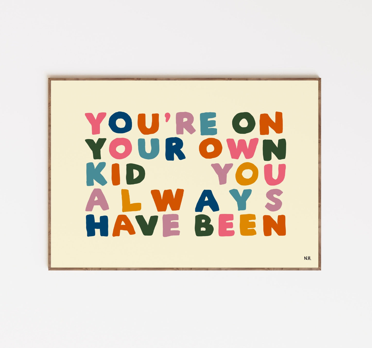 The You’re On Your Own Digital Download