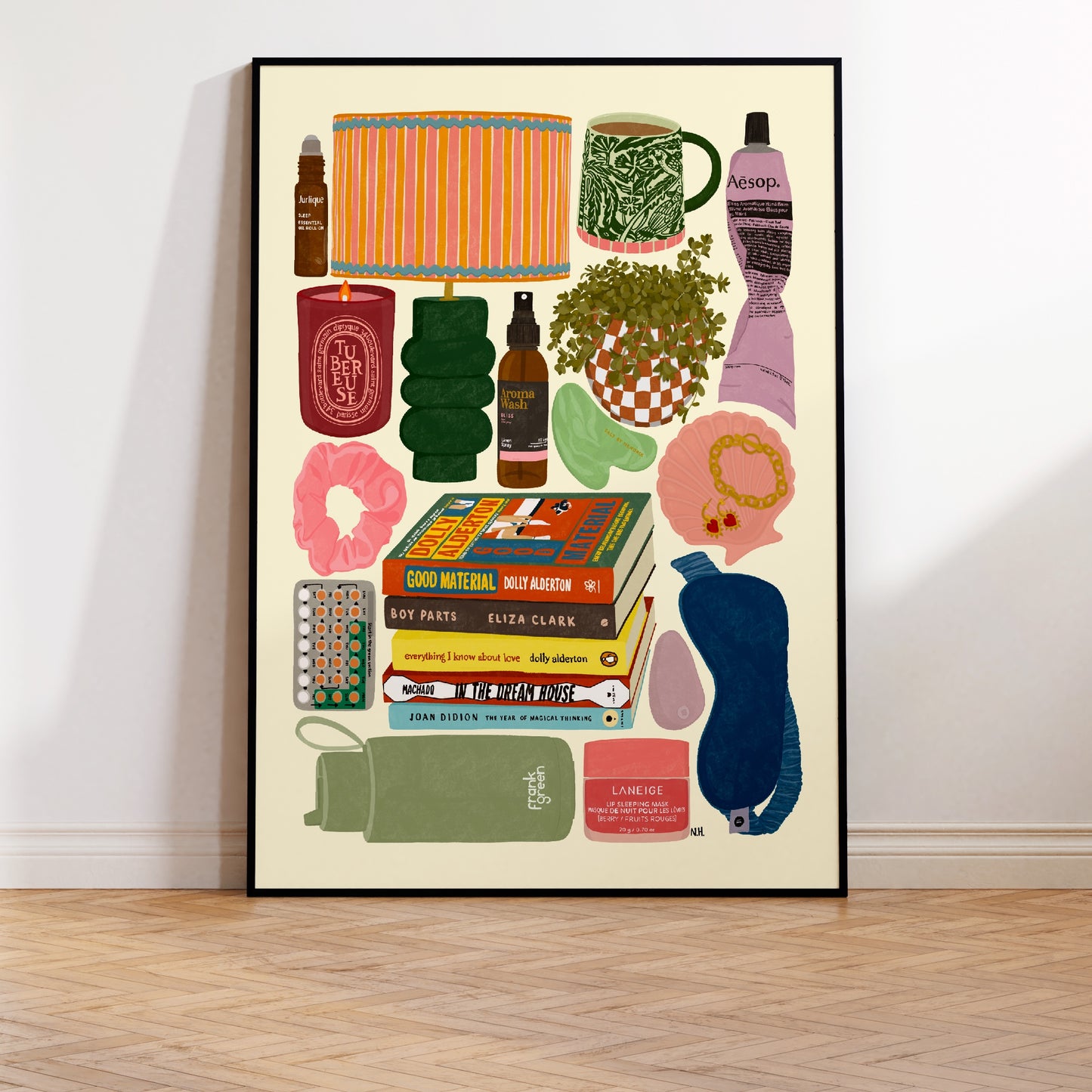 The Bedside Table Print