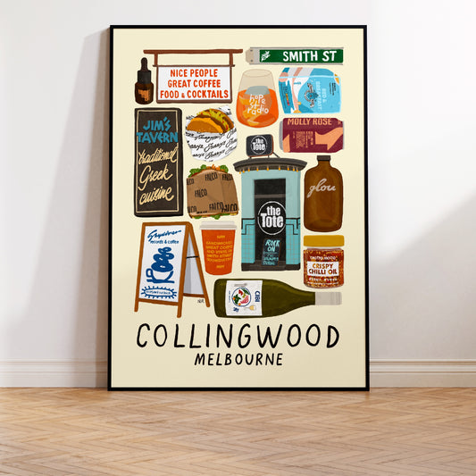 The Collingwood Local Print