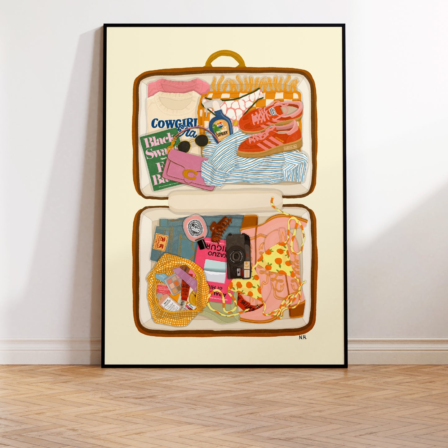 The Suitcase Print