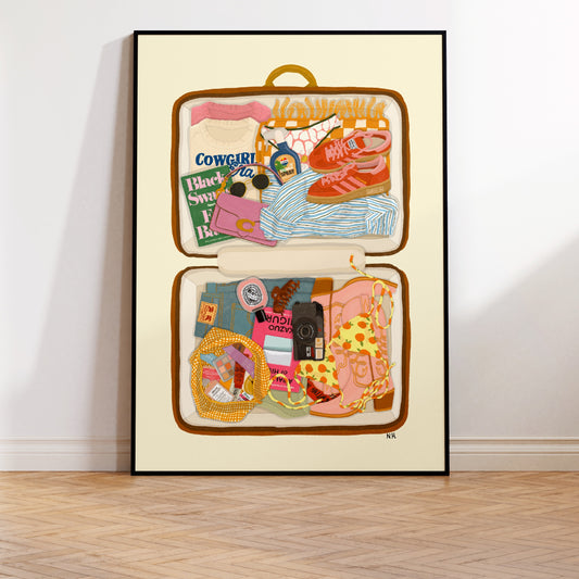 The Suitcase Print