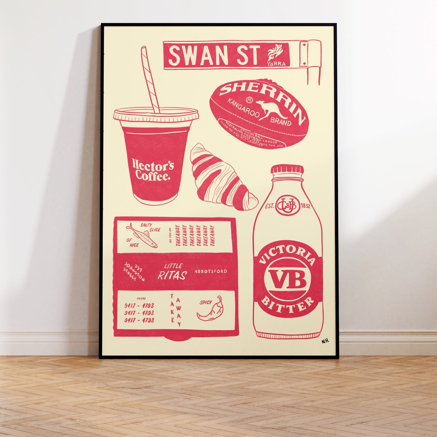 The Inner East Icons Print