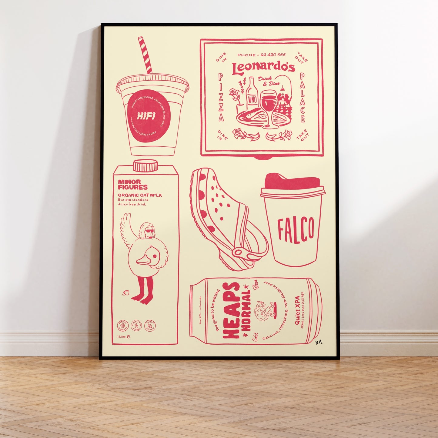 The Inner North Icons Print