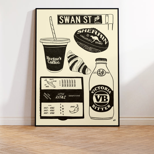 The Inner East Icons Print