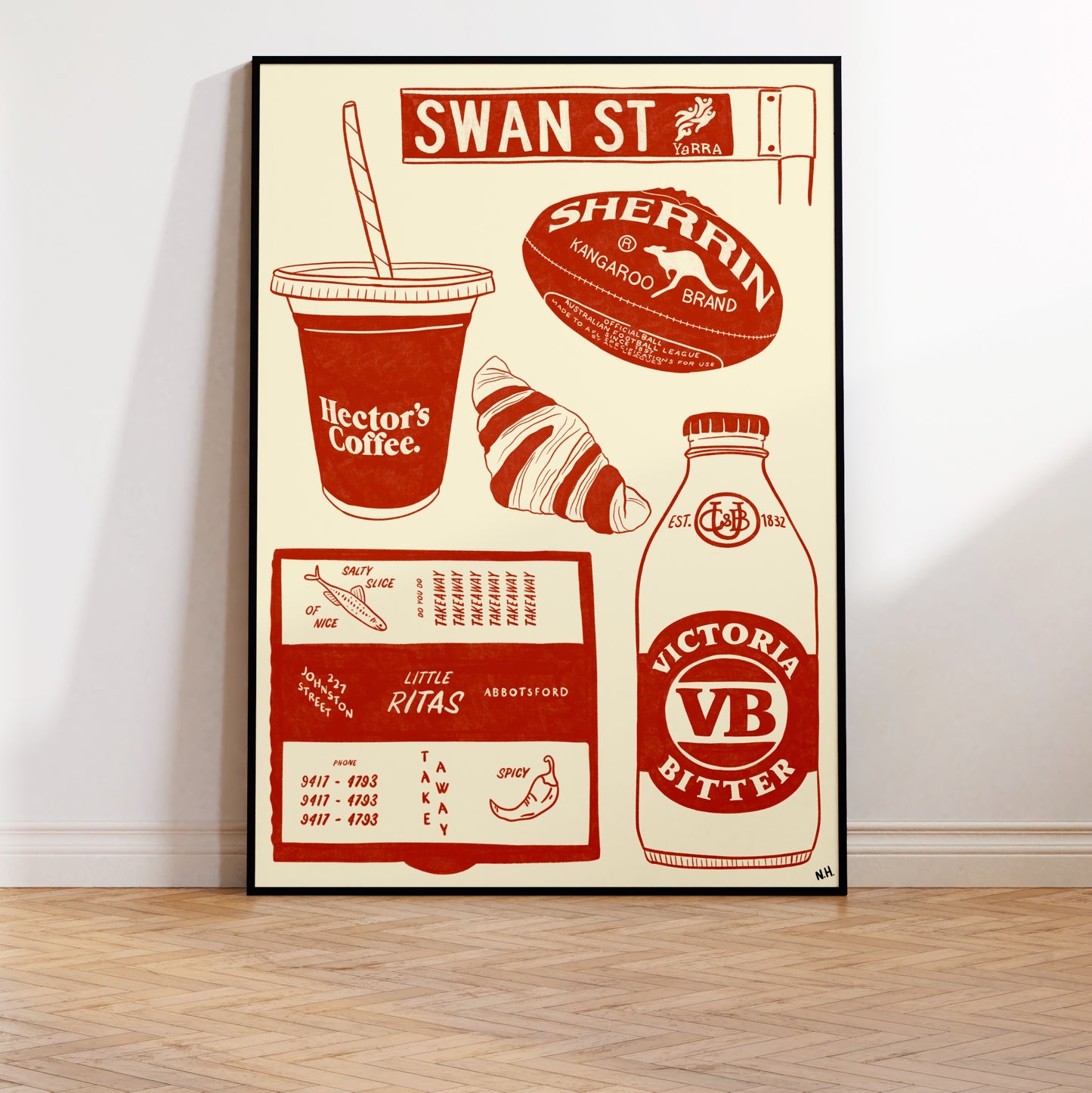 The Inner East Icons Print
