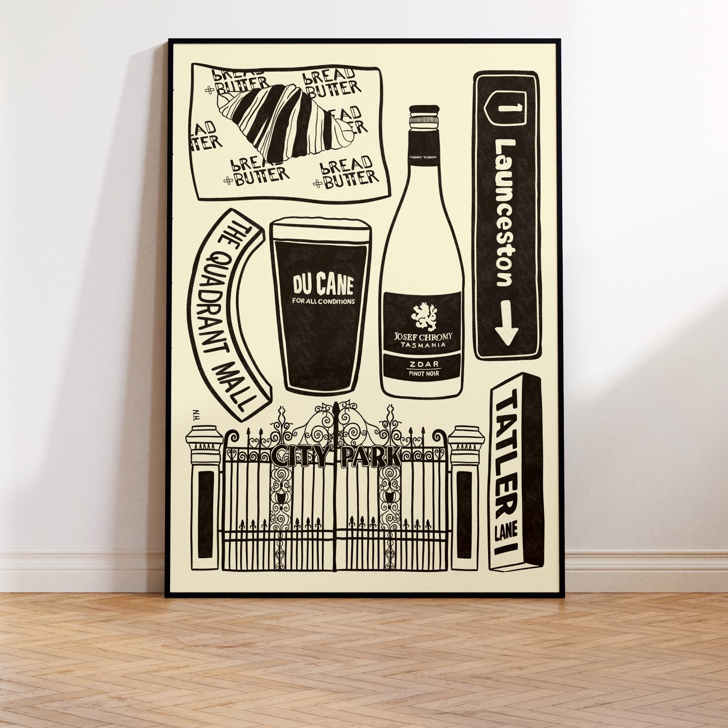 The Launceston Icons Print