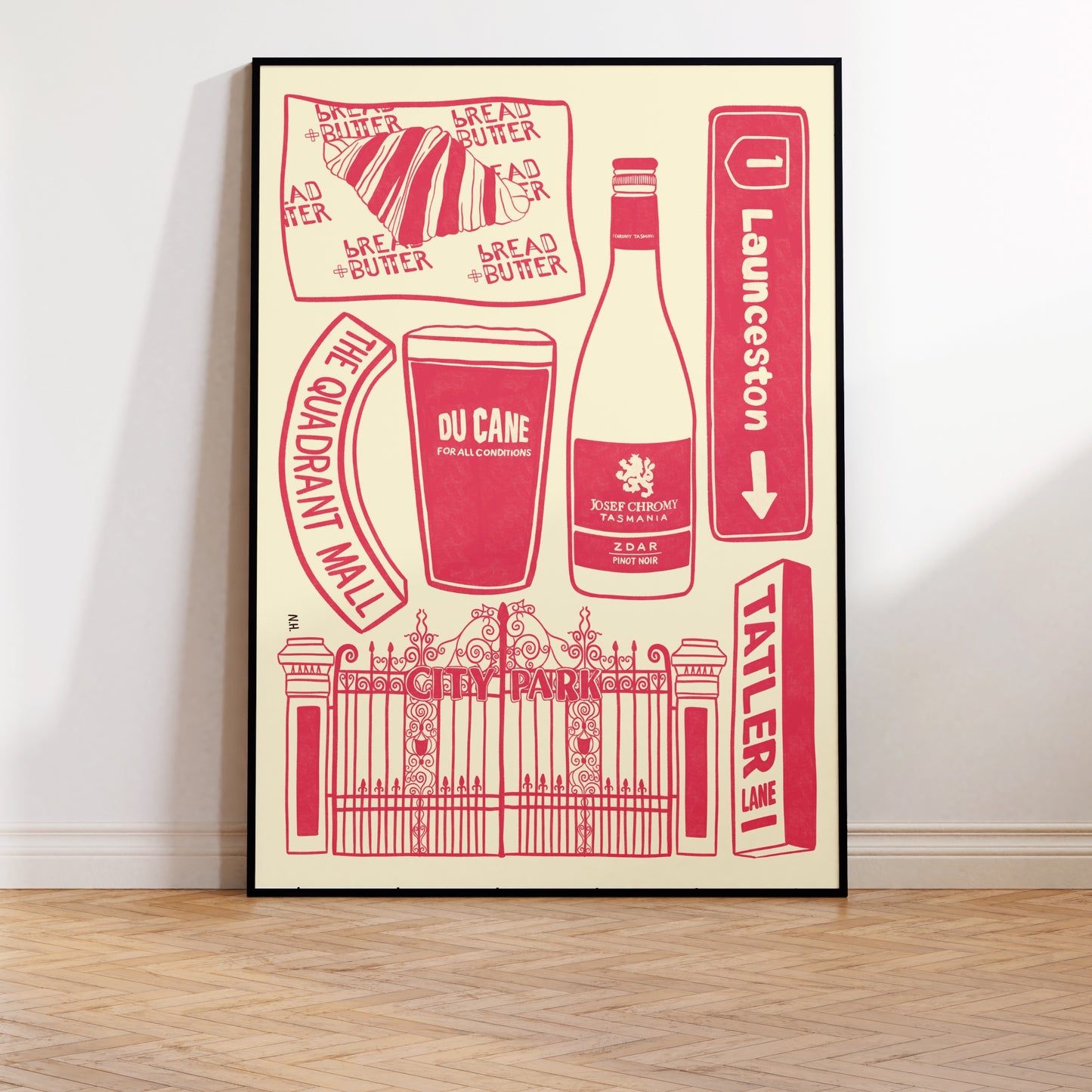 The Launceston Icons Print