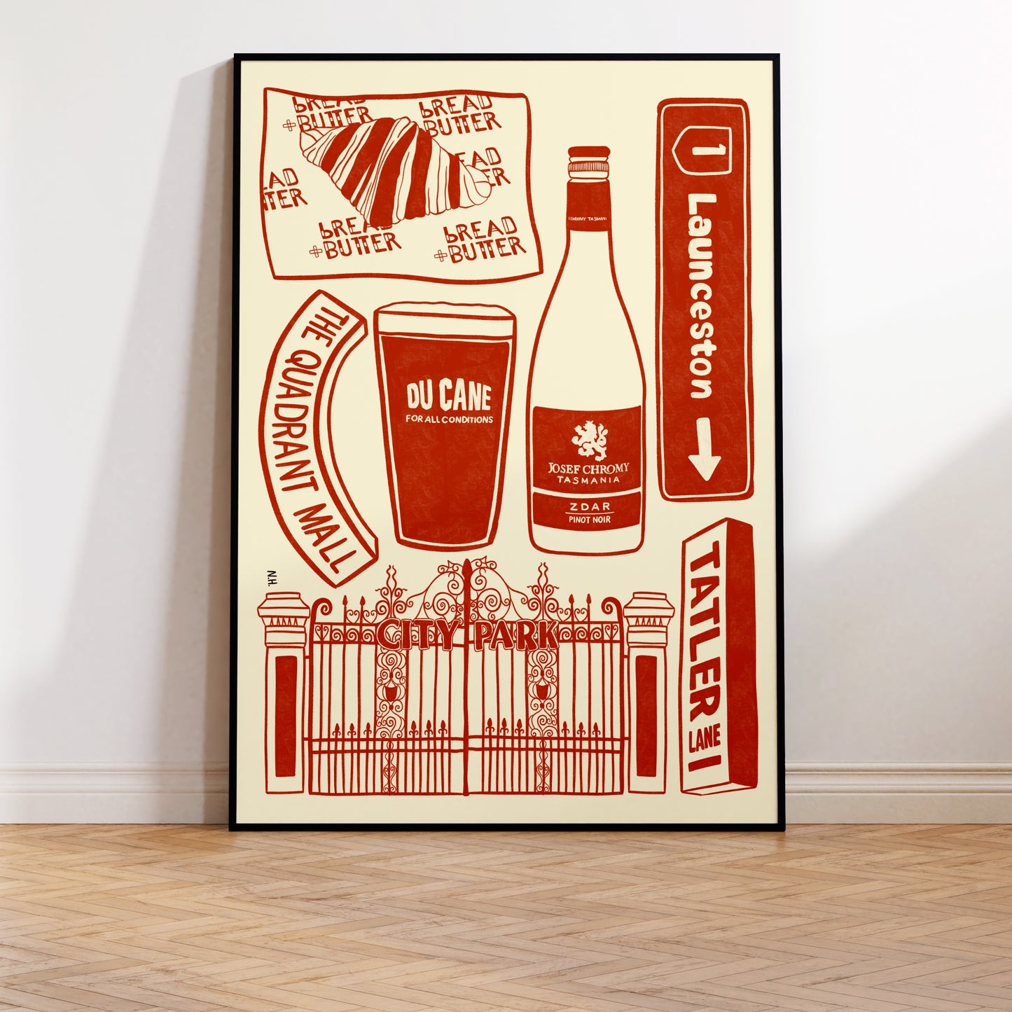The Launceston Icons Print