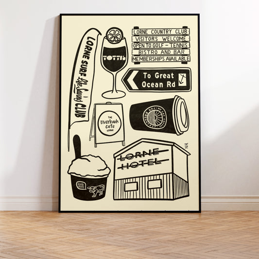 The Lorne Icons Print