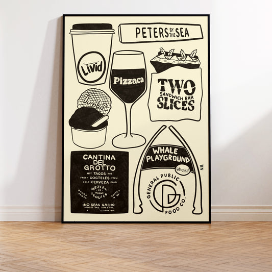 The Scarborough Icons Print