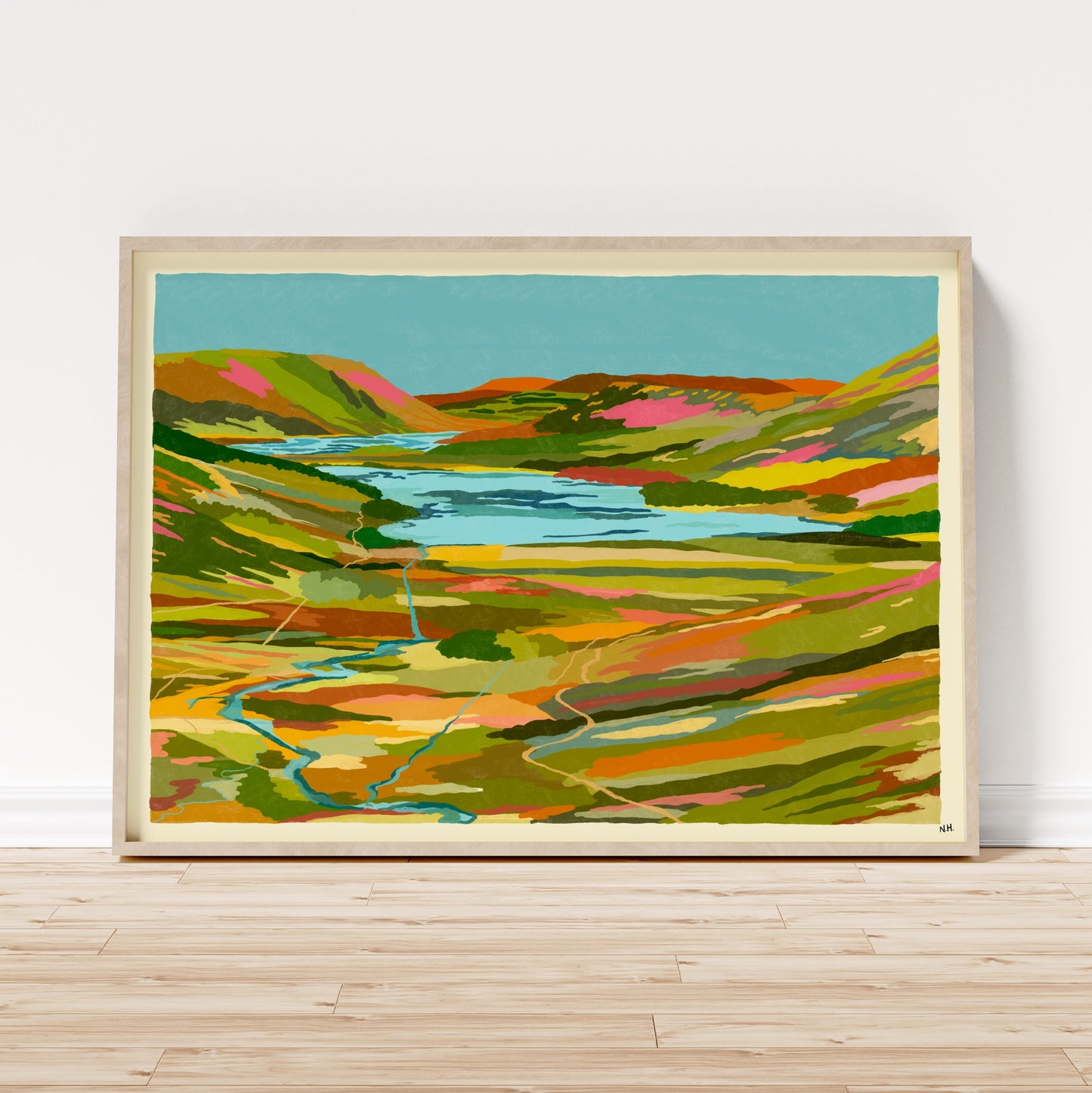 The Hills Print