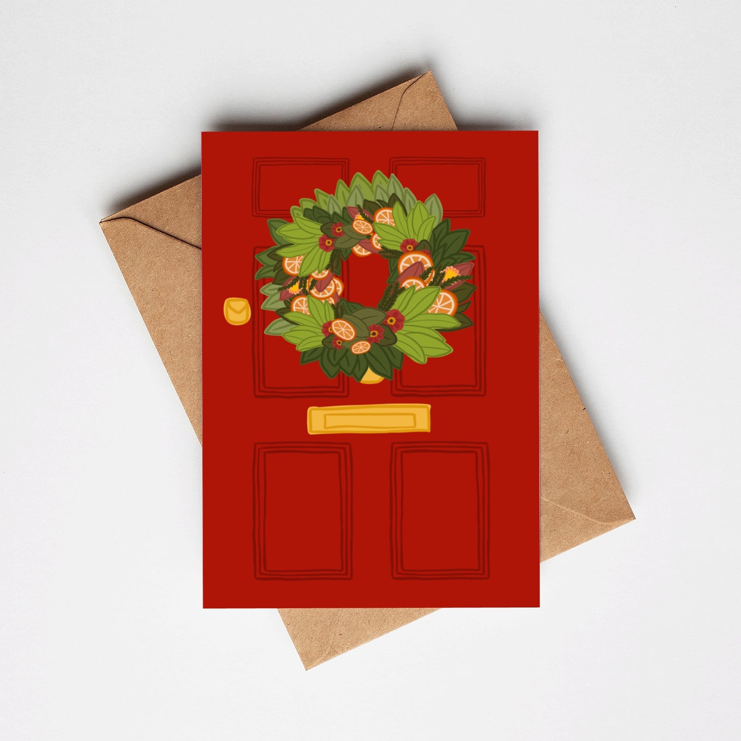 The Red Door Holiday Card 10 pack