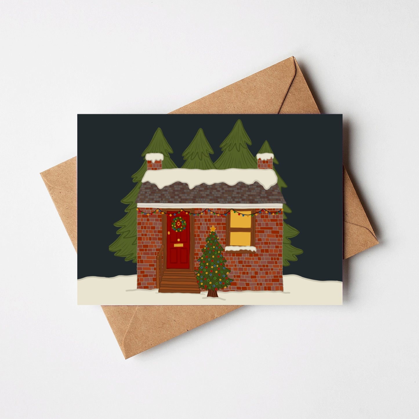 The Cottage Holiday Card 10 pack
