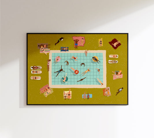 The Local Pool Print