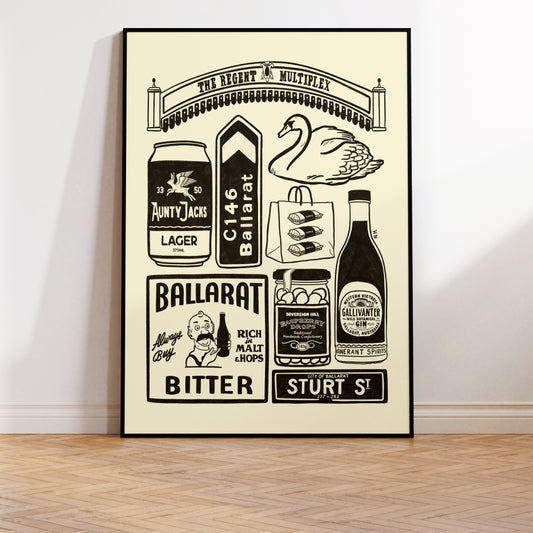 The Ballarat Icons Print