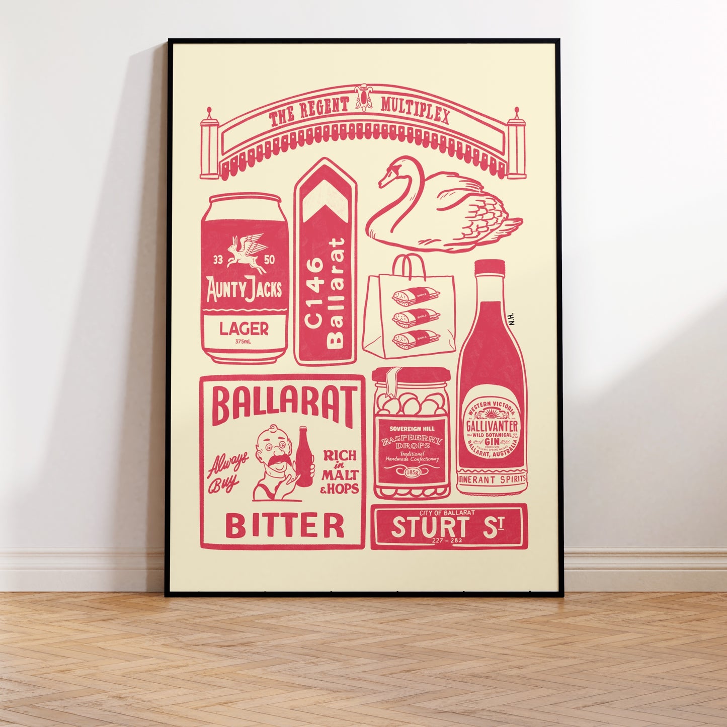 The Ballarat Icons Print