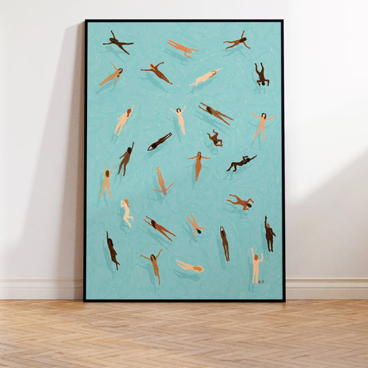 The Skinnydipping Print