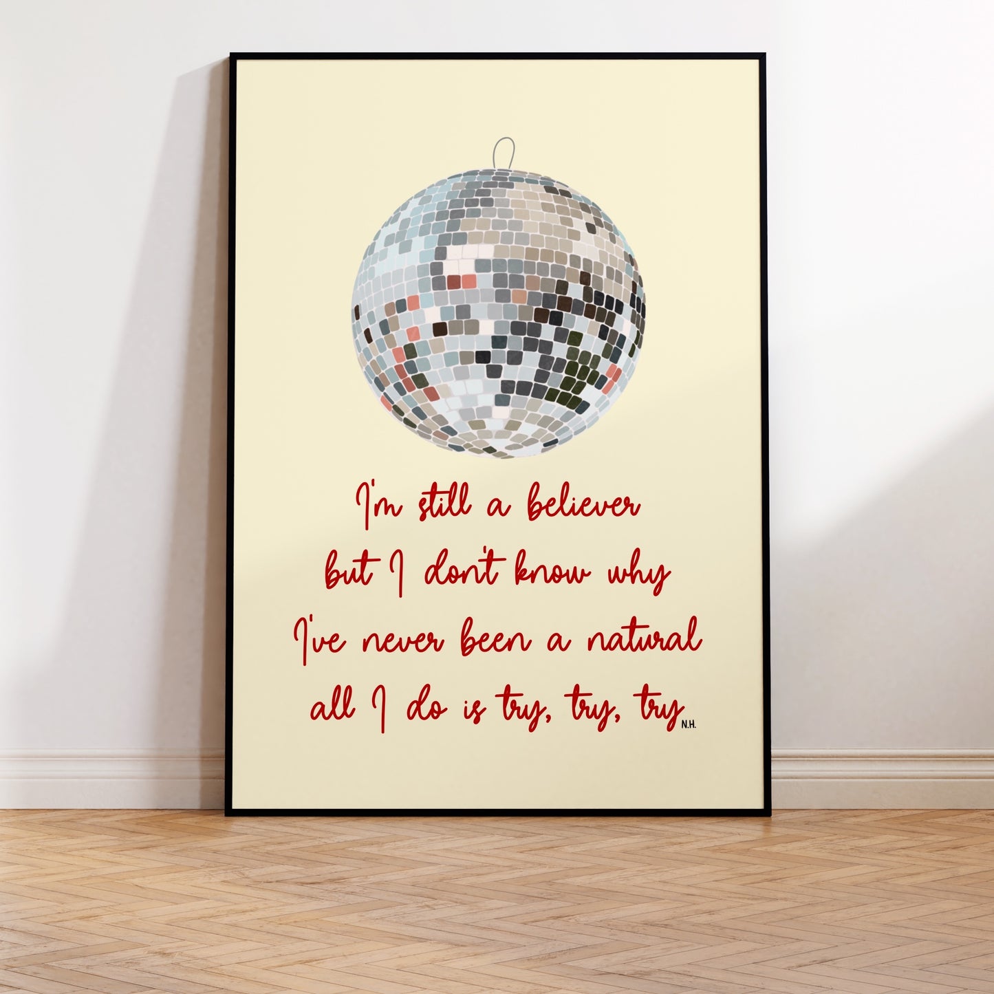 The Mirrorball Print