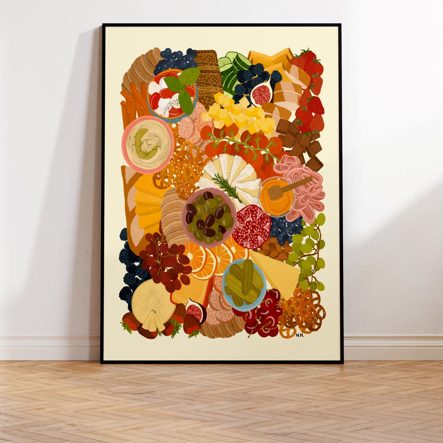 The Charcuterie Board Print