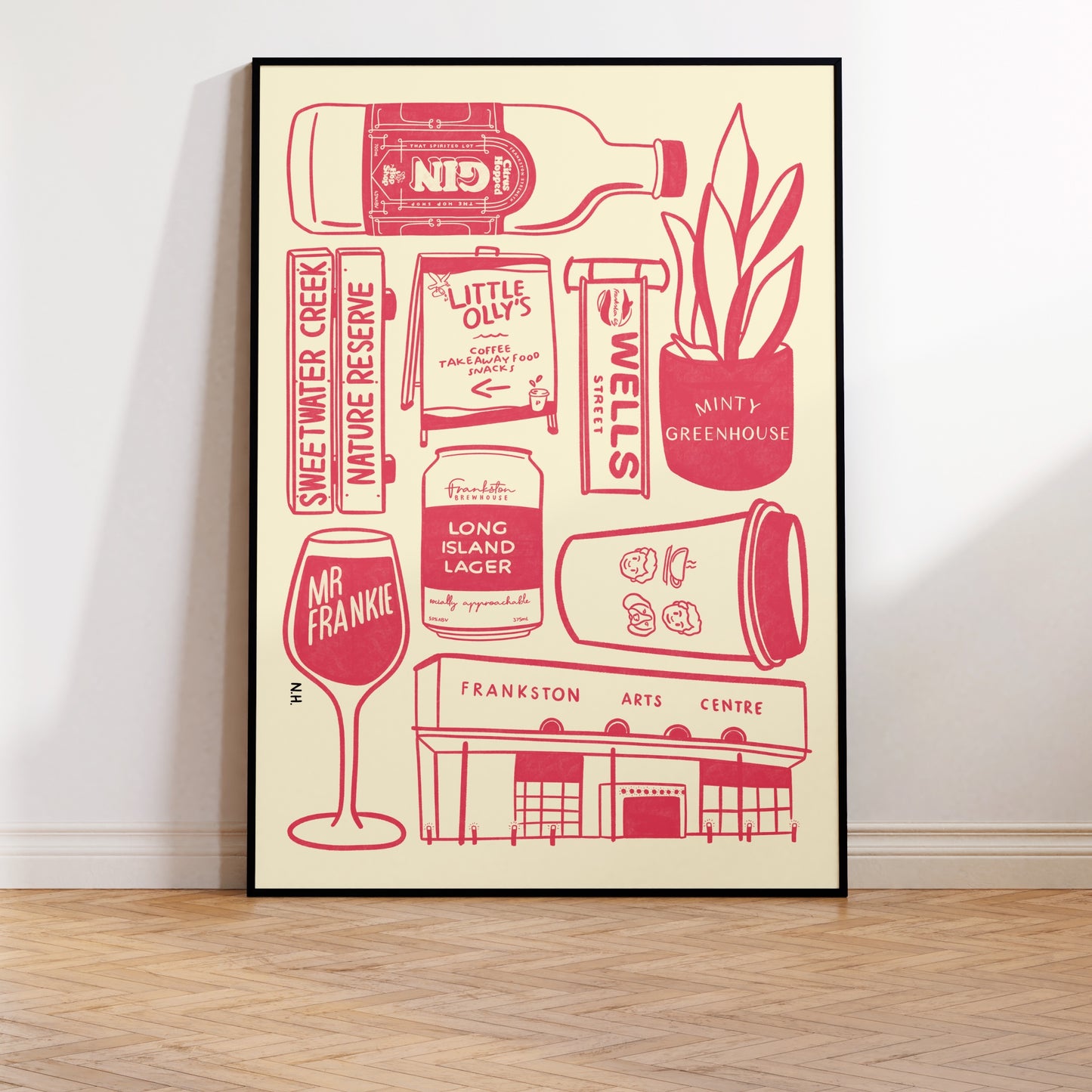 The Frankston Icons Print