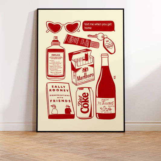 The Girl Stuff Print