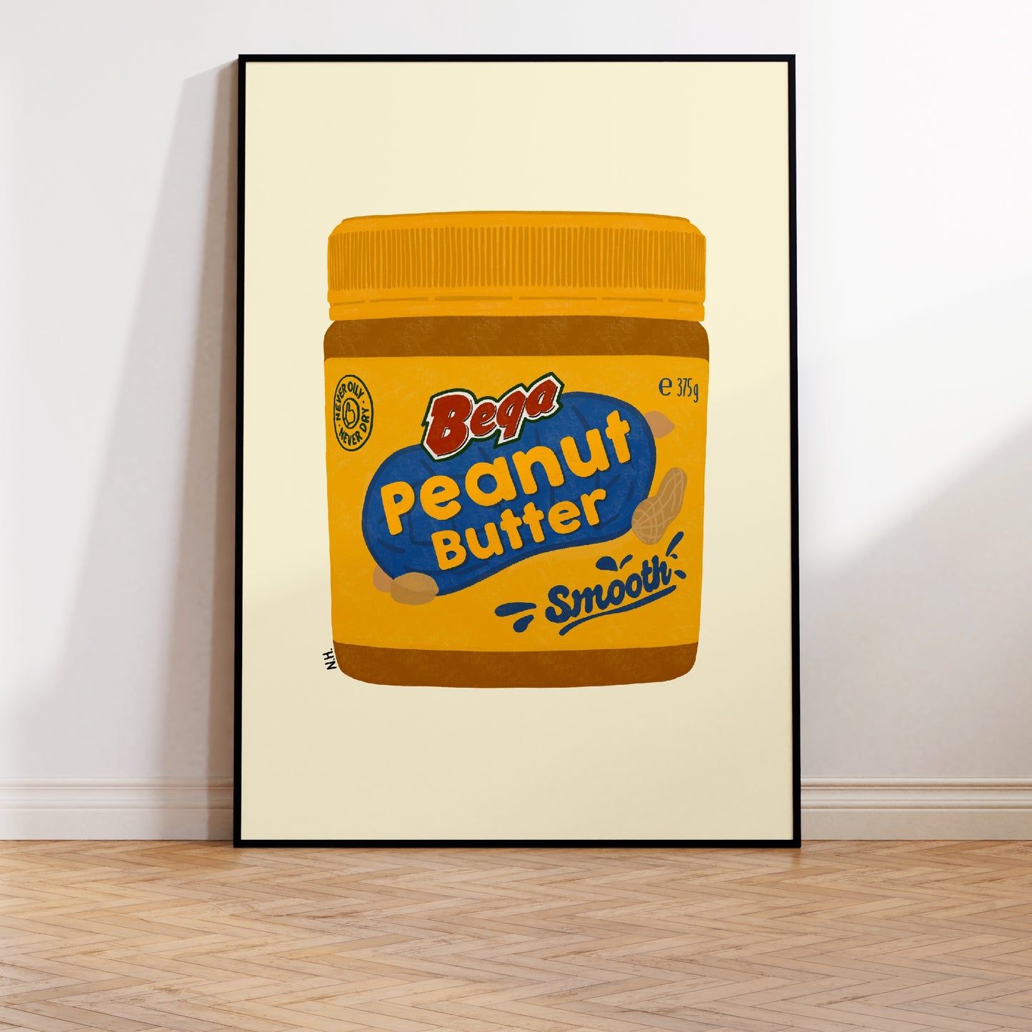 The Smooth Peanut Butter Print