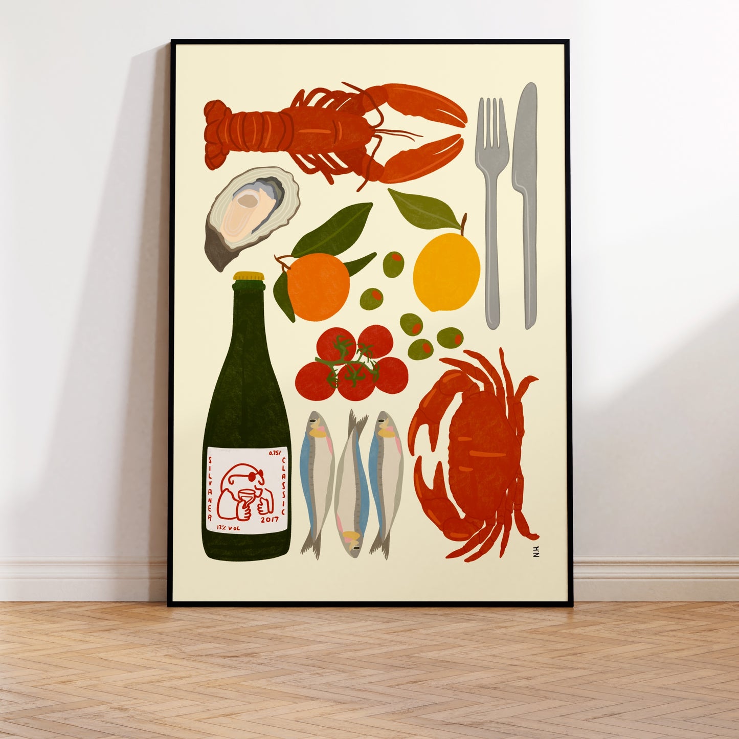 The Mediterranean Lunch Print