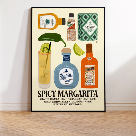 The Spicy Margarita Print