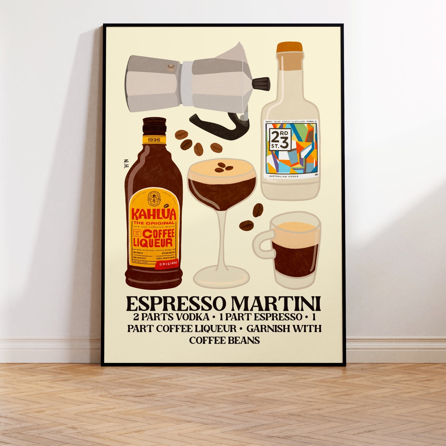 The Espresso Martini Print