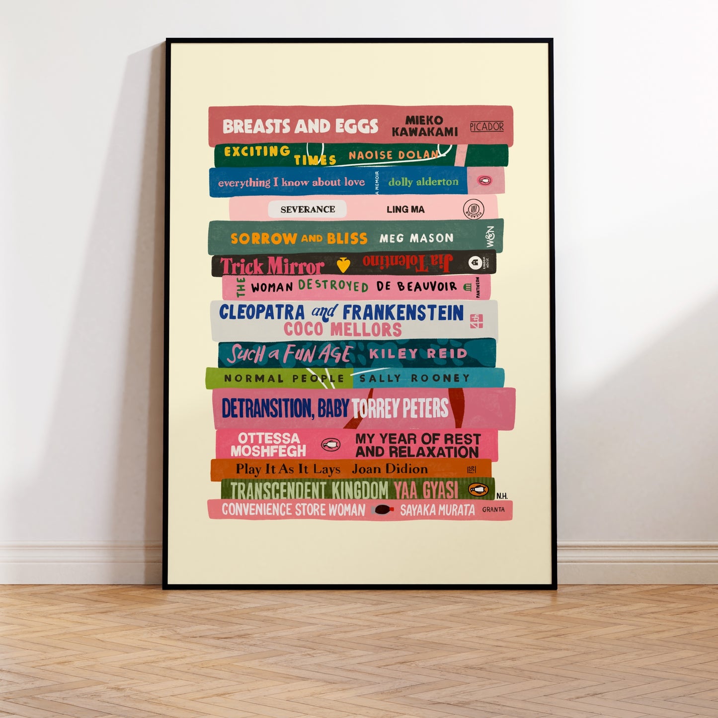 The Millenial Girl Book Club Print