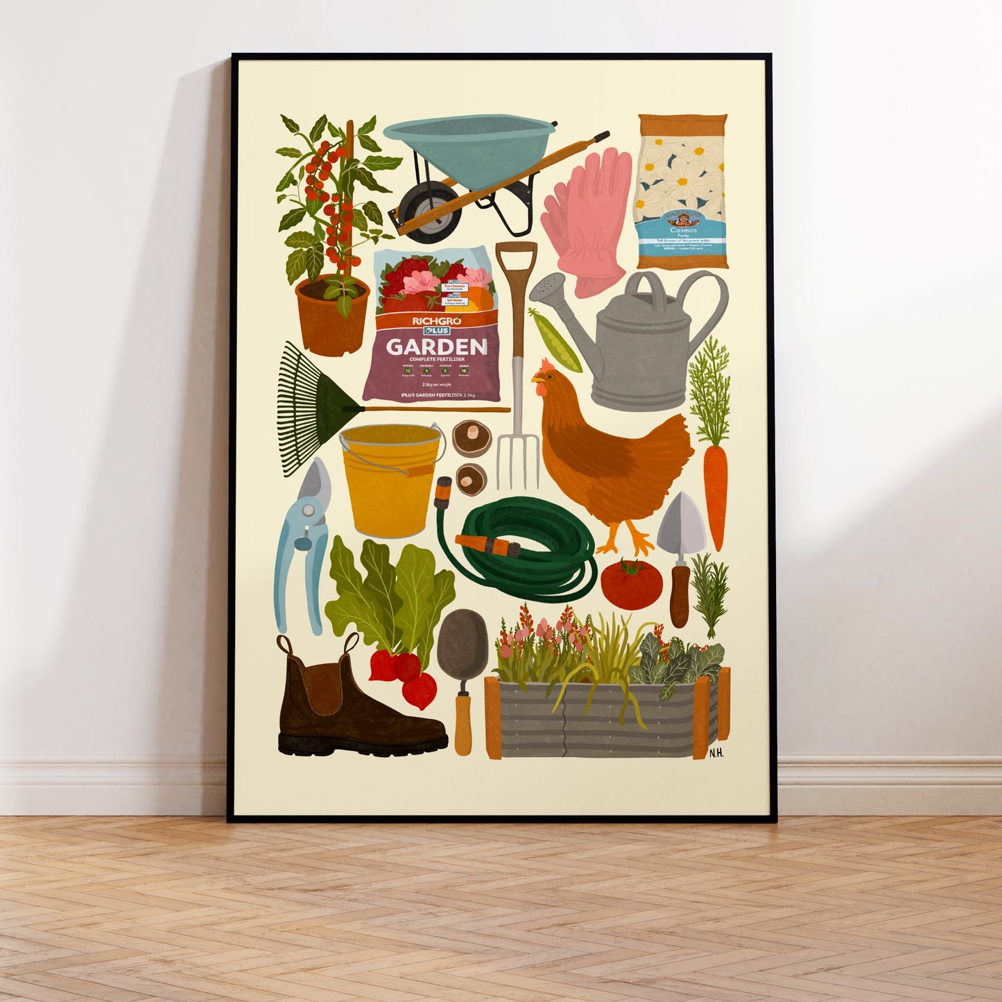 The Gardening Supplies Print