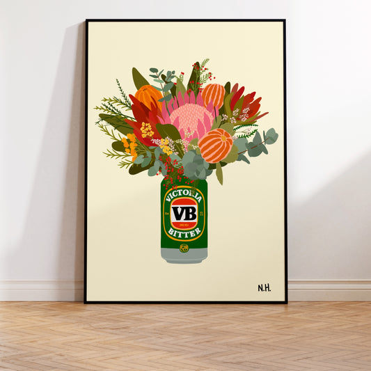 The VB Flowers Print