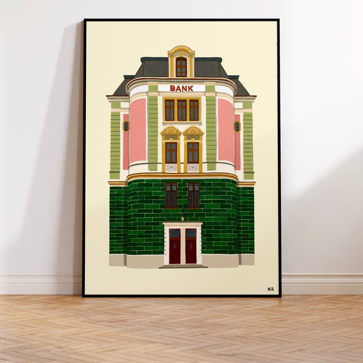 The Wes Anderson Bank Digital Download