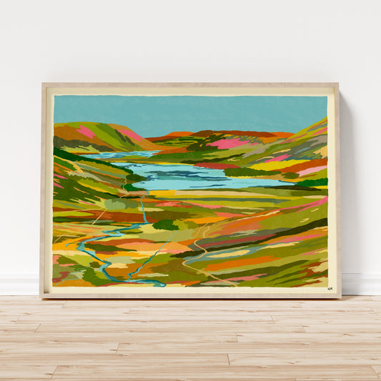 The Hills Print