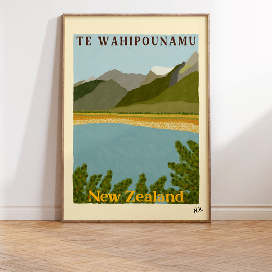 The Te Wahipounamu Print