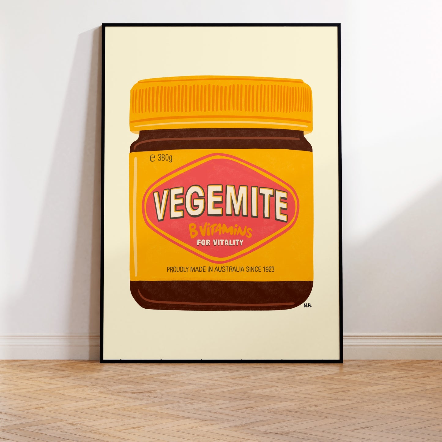 The Pink Vegemite Print