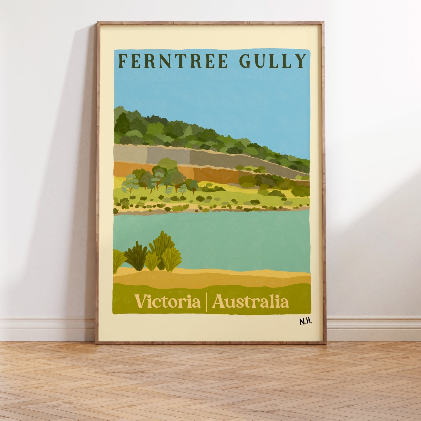 The Ferntree Gully Print