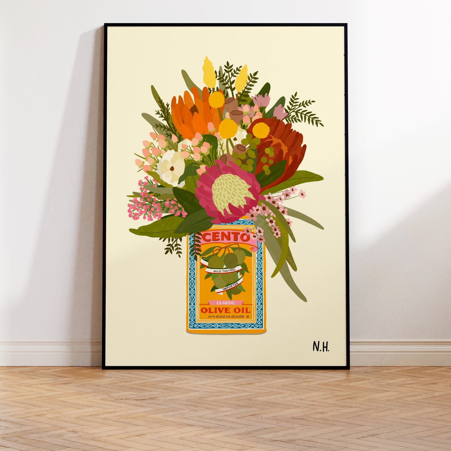 The Olive Oil Vase Print