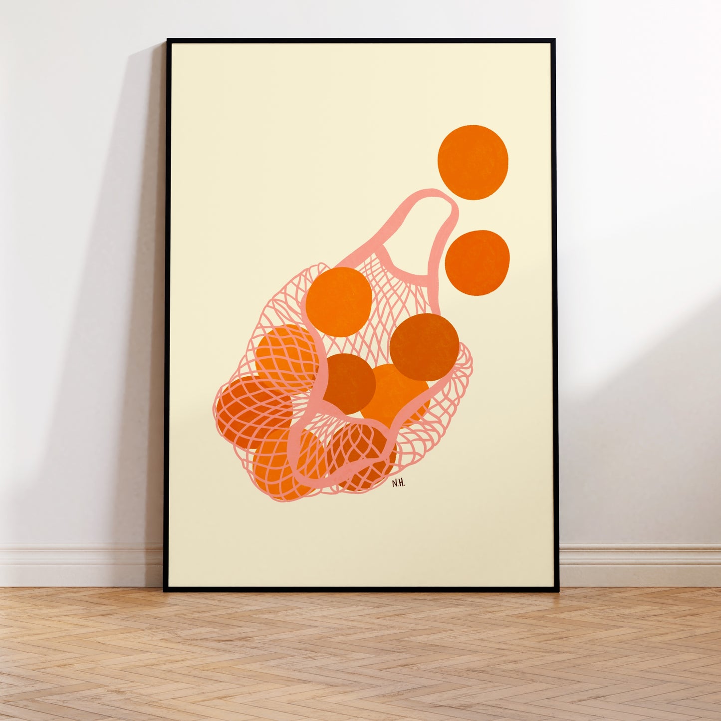 The Spilled Oranges Print