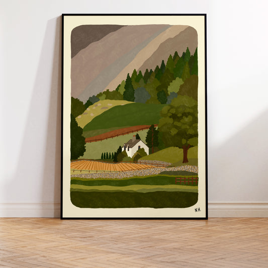 The Lakes District Print