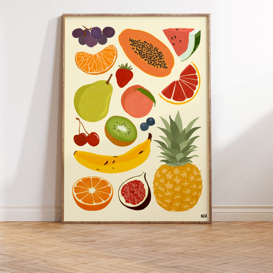 The Fruit Salad Print