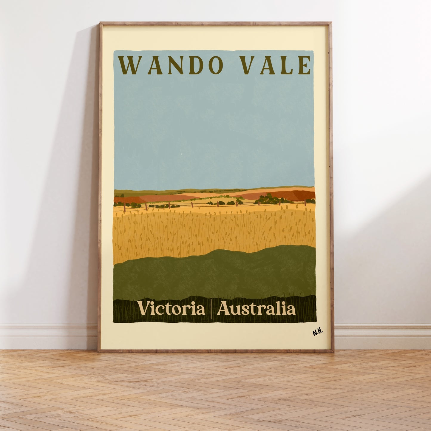 The Wando Vale Print